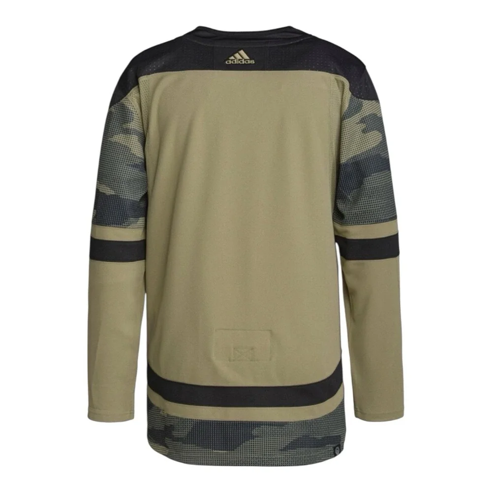 Adidas Chicago Blackhawks Military‎ Appreciation Practice Jersey Sz 50 Camo NHL